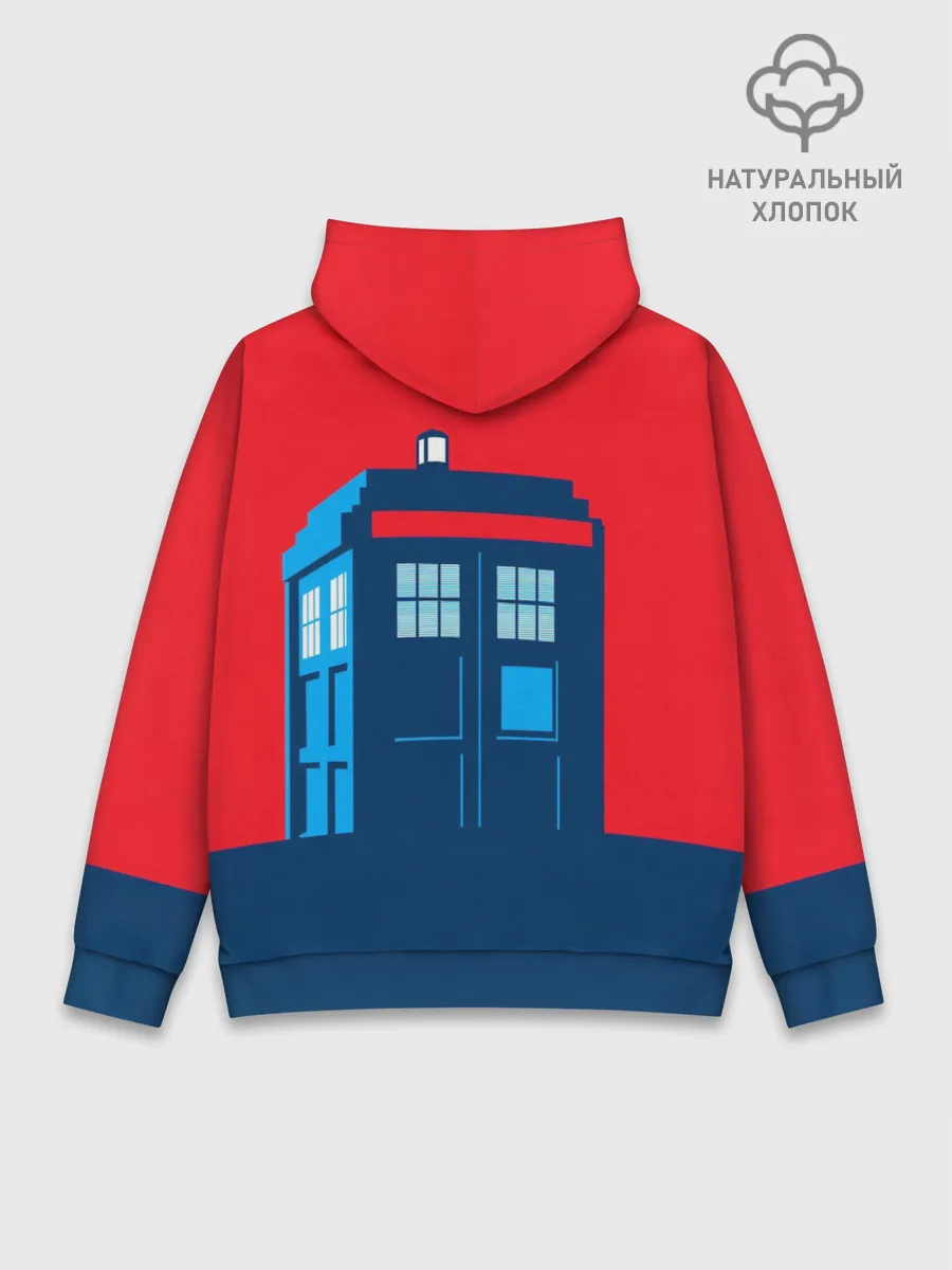 Худи мужской база хлопок / IN TARDIS WE TRUST