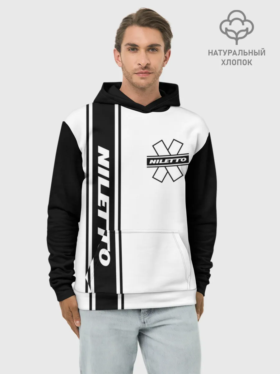Худи мужской база хлопок / NILETTO.