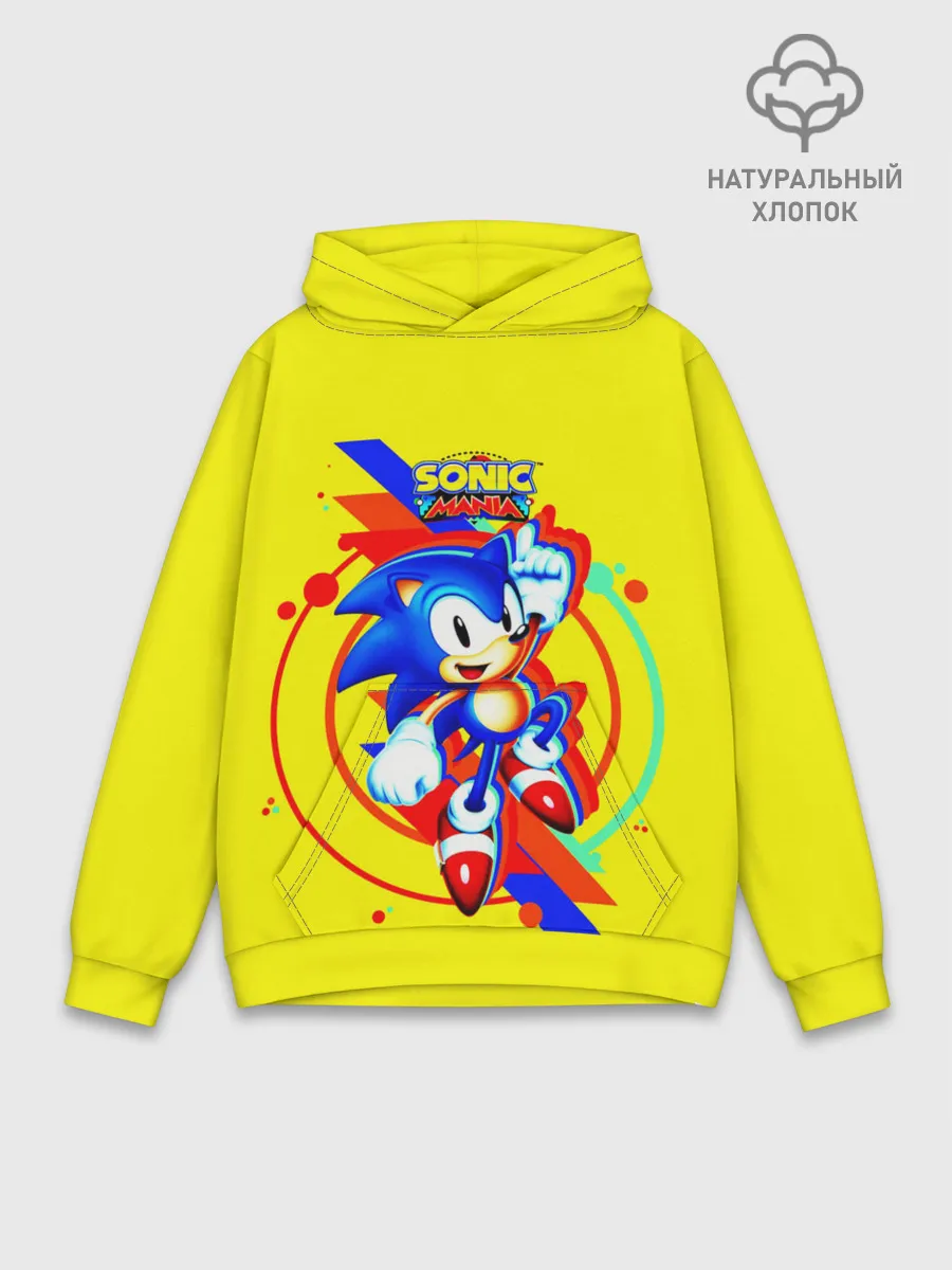 Худи мужской база хлопок / SONIC