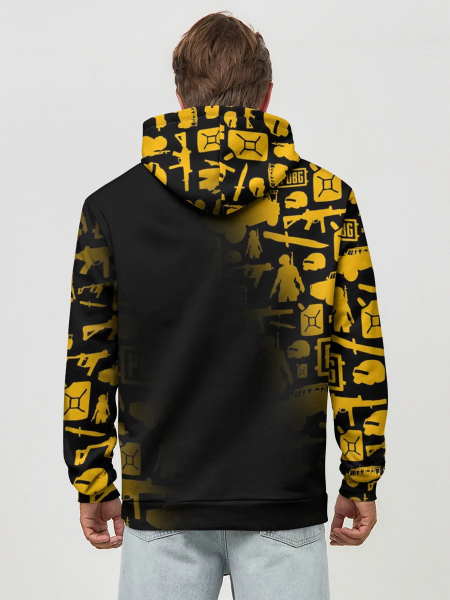 Худи мужской база хлопок / PUBG