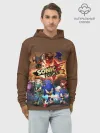 Худи мужской база хлопок / SONIC