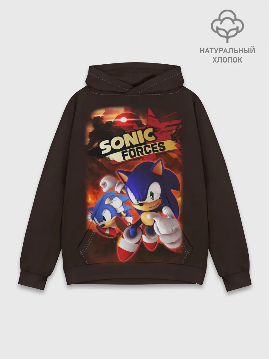 Худи мужской база хлопок / SONIC