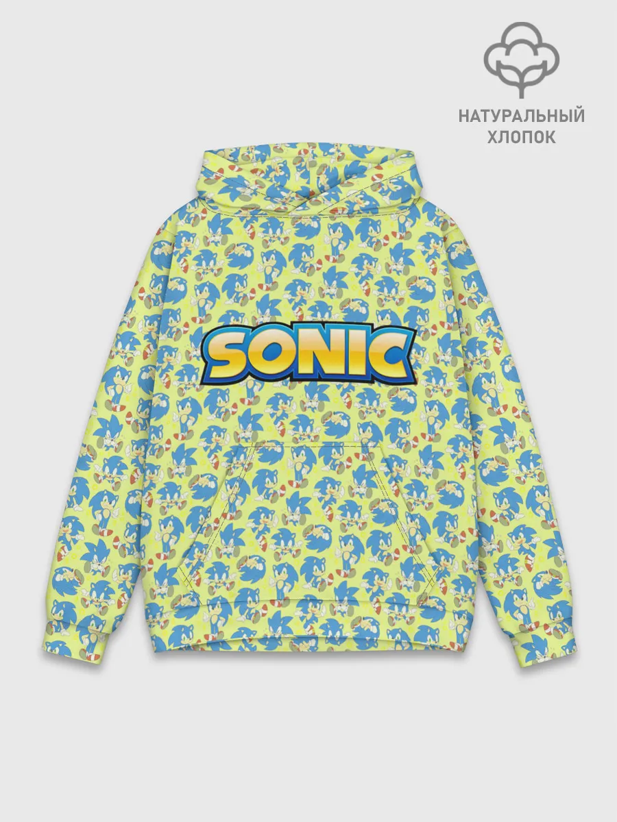 Худи мужской база хлопок / SONIC
