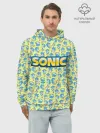 Худи мужской база хлопок / SONIC