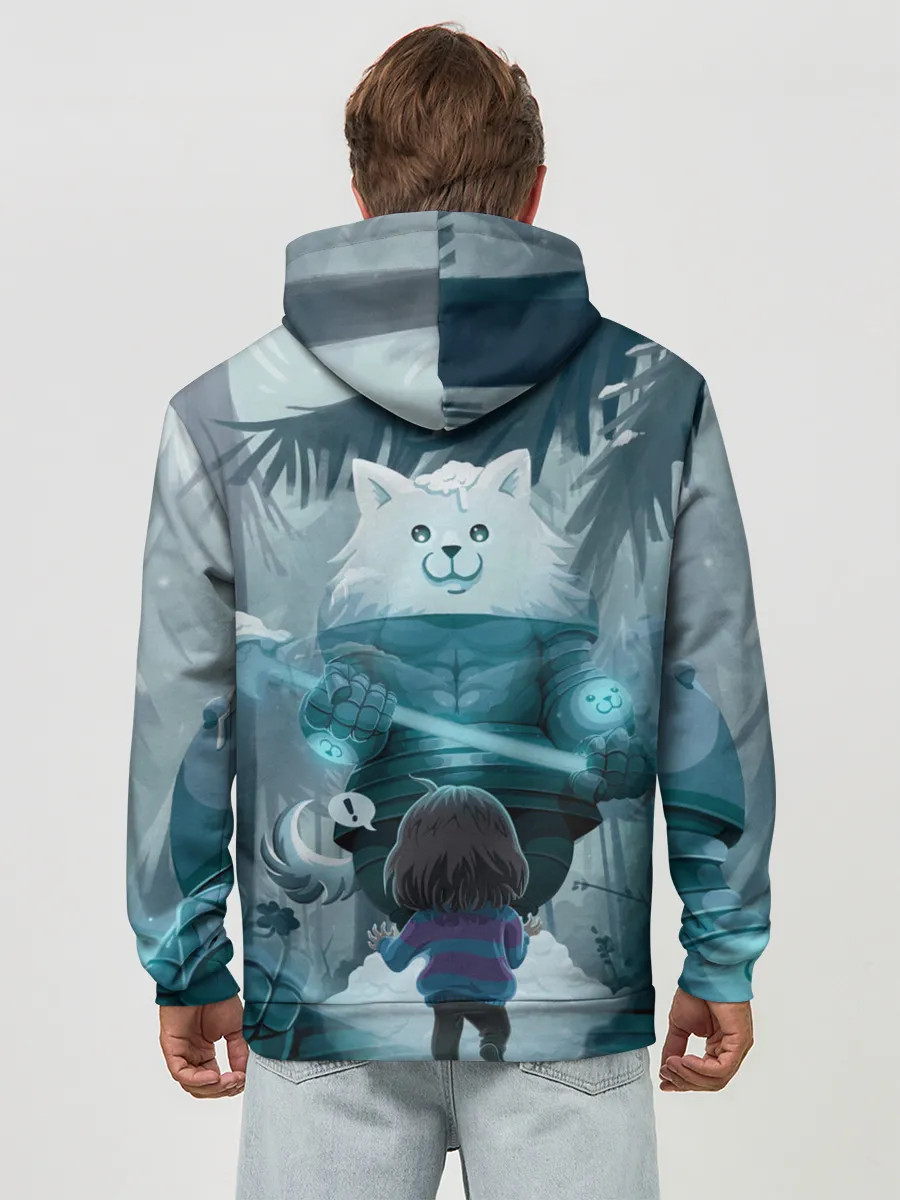 Худи мужской база хлопок / UNDERTALE