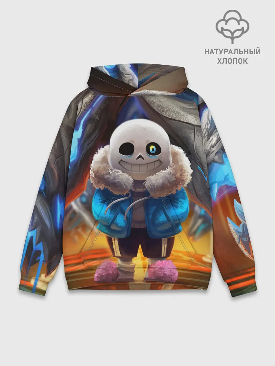 Худи мужской база хлопок / UNDERTALE | АНДЕРТЕЙЛ