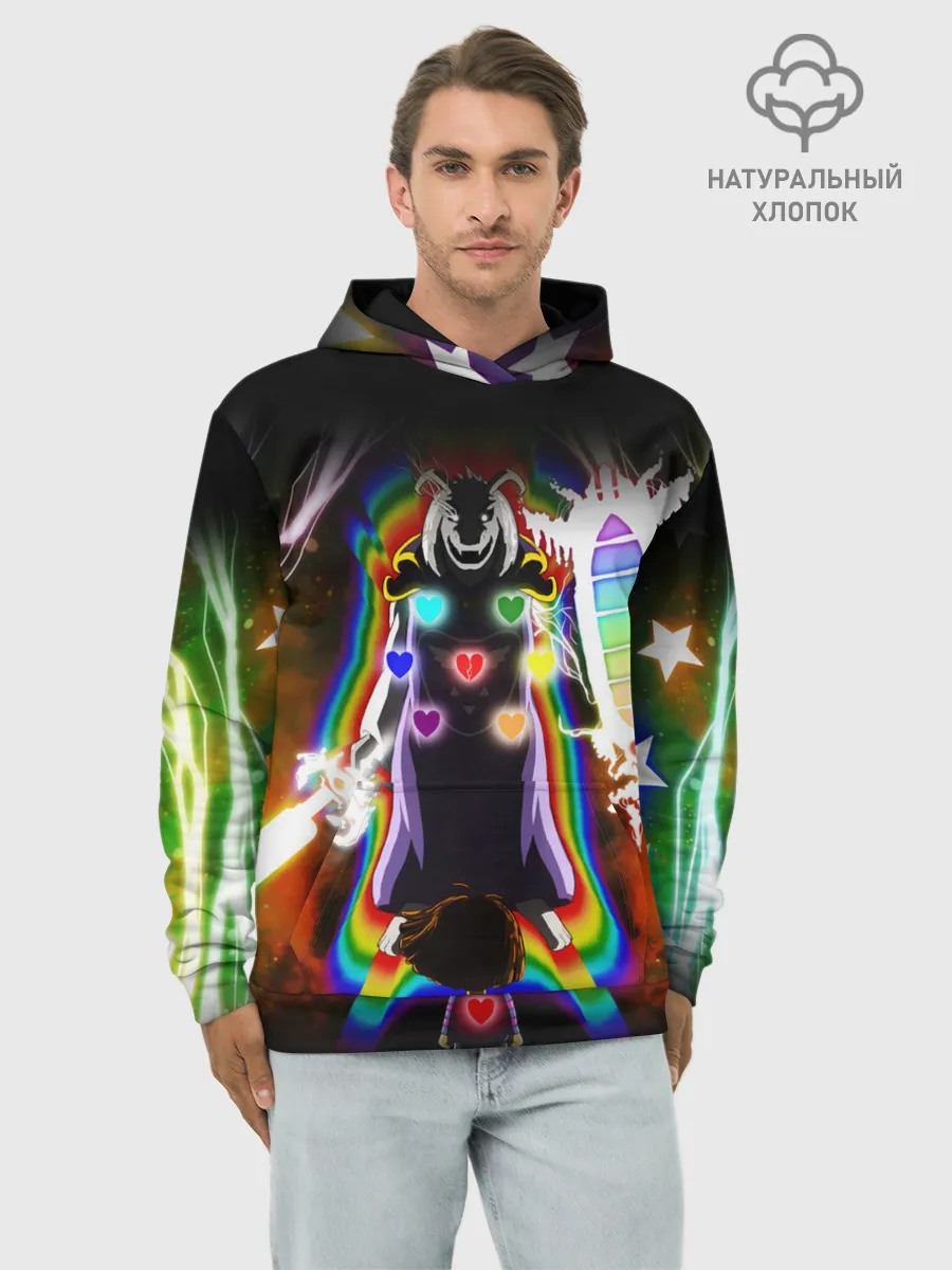 Худи мужской база хлопок / UNDERTALE