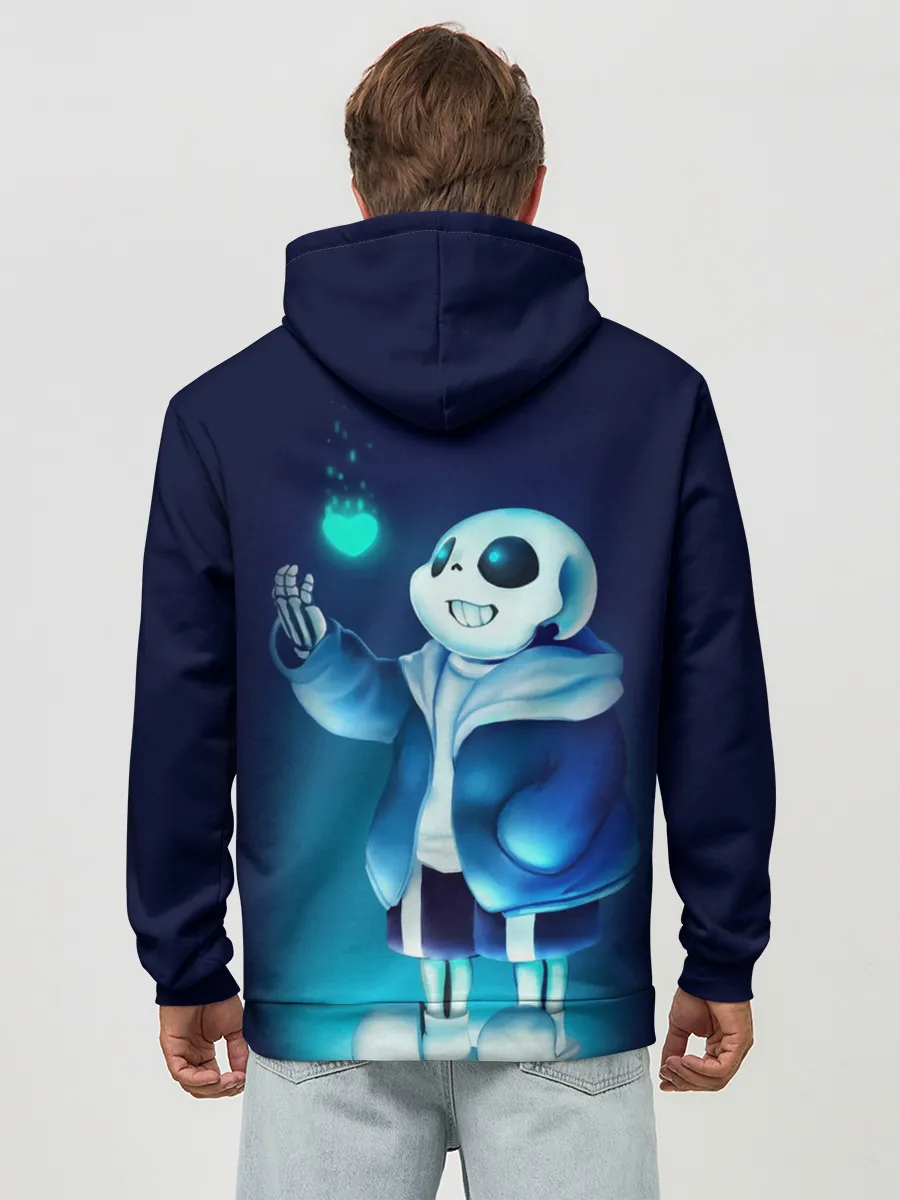 Худи мужской база хлопок / UNDERTALE