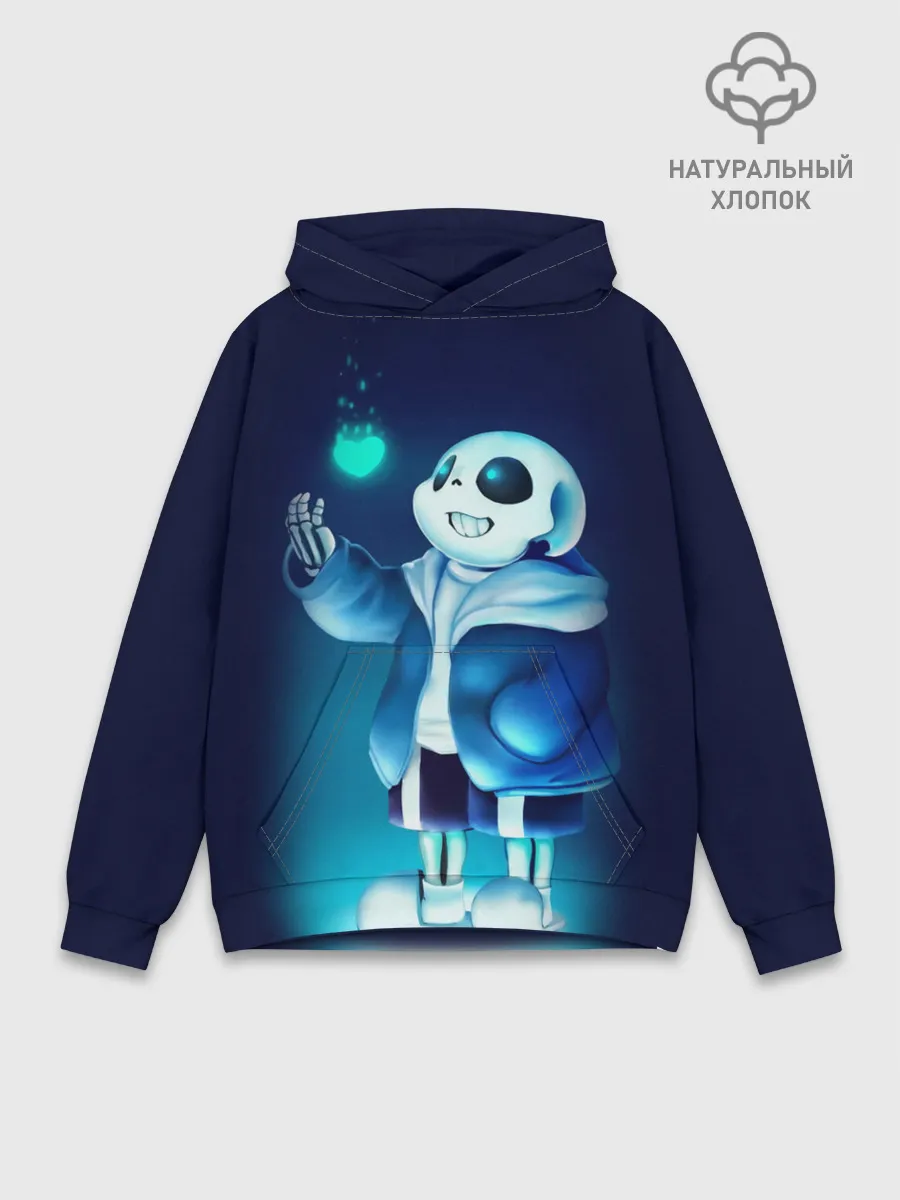 Худи мужской база хлопок / UNDERTALE