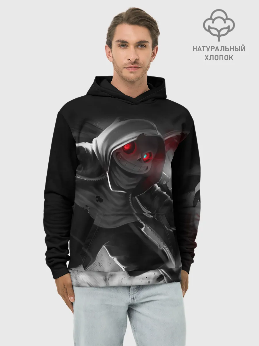 Худи мужской база хлопок / UNDERTALE