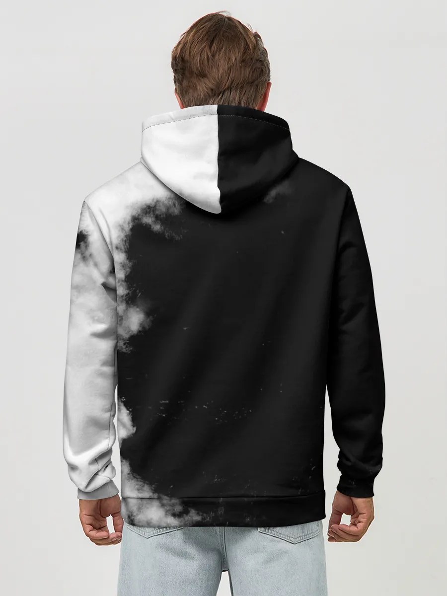 Худи мужской база хлопок / Coronavirus 2019 - nCoV