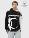 Худи мужской база хлопок / Coronavirus 2019 - nCoV