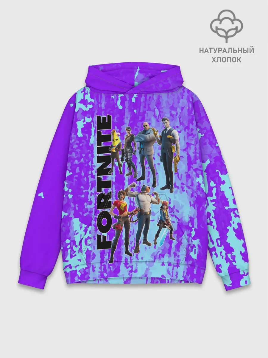 Худи мужской база хлопок / Fortnite