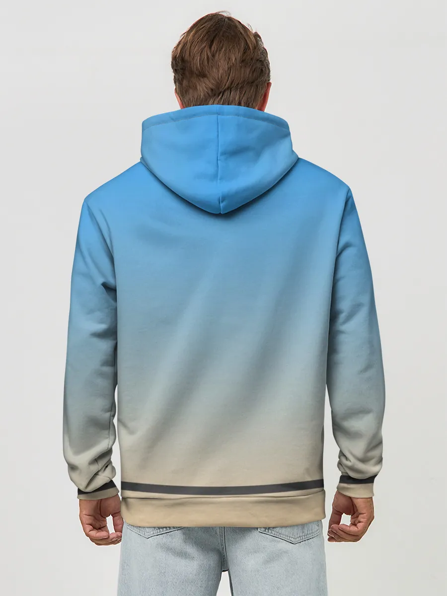 Худи мужской база хлопок / Пикачу