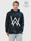 Худи мужской база хлопок / Alan Walker