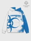 Худи мужской база хлопок / Coronavirus 2019 - nCoV