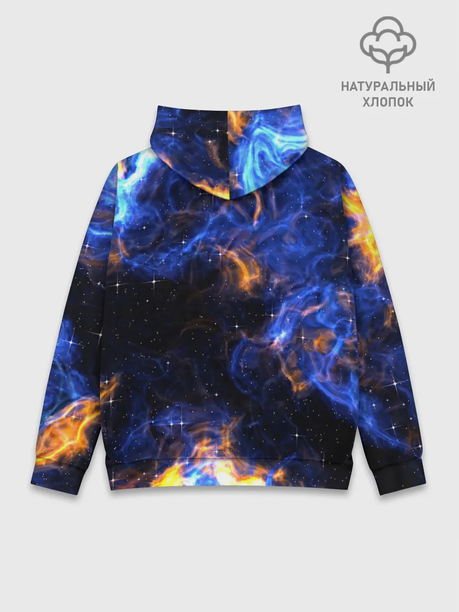 Худи мужской база хлопок / Космос