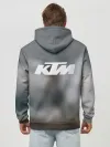 Худи мужской база хлопок / МОТОКРОСС КТМ | MOTOCROSS KTM