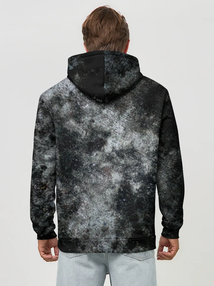 Худи мужской база хлопок / Не трогай меня, не дыши на меня