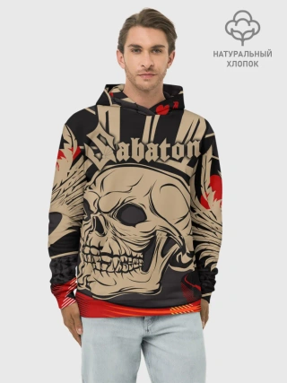 Худи мужской база хлопок / SABATON