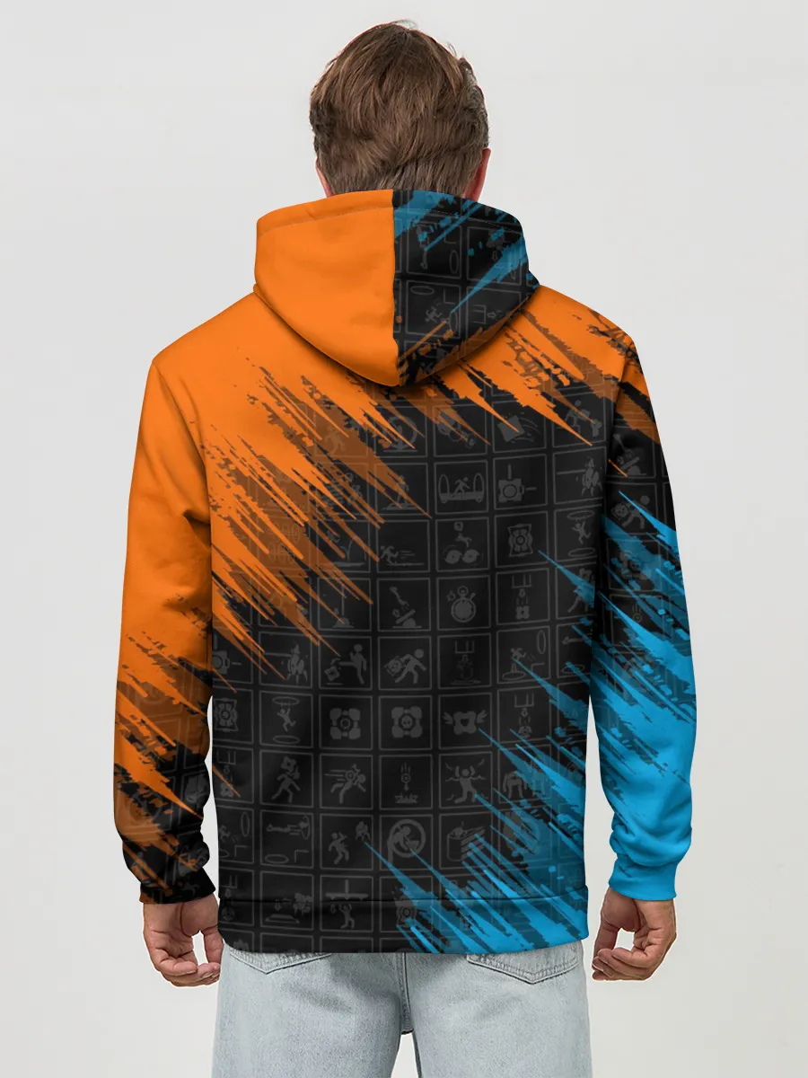 Худи мужской база хлопок / PORTAL 2