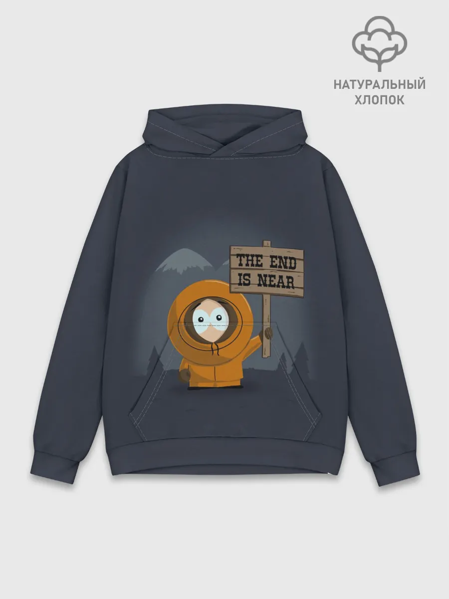 Худи мужской база хлопок / Kenny