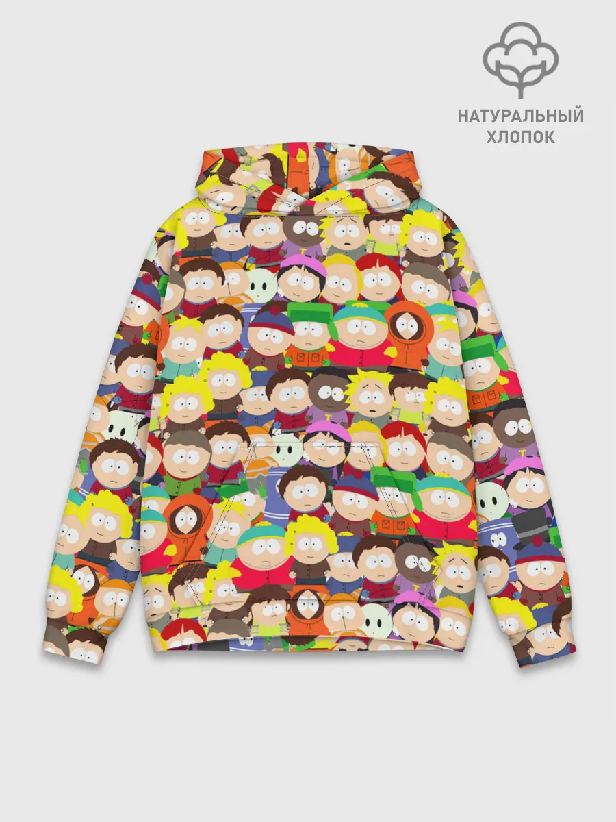 Худи мужской база хлопок / ЮЖНЫЙ ПАРК | SOUTH PARK