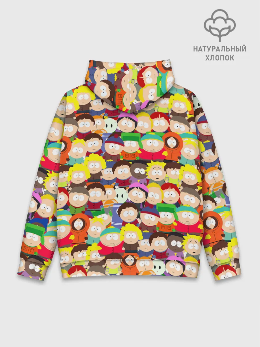 Худи мужской база хлопок / ЮЖНЫЙ ПАРК | SOUTH PARK