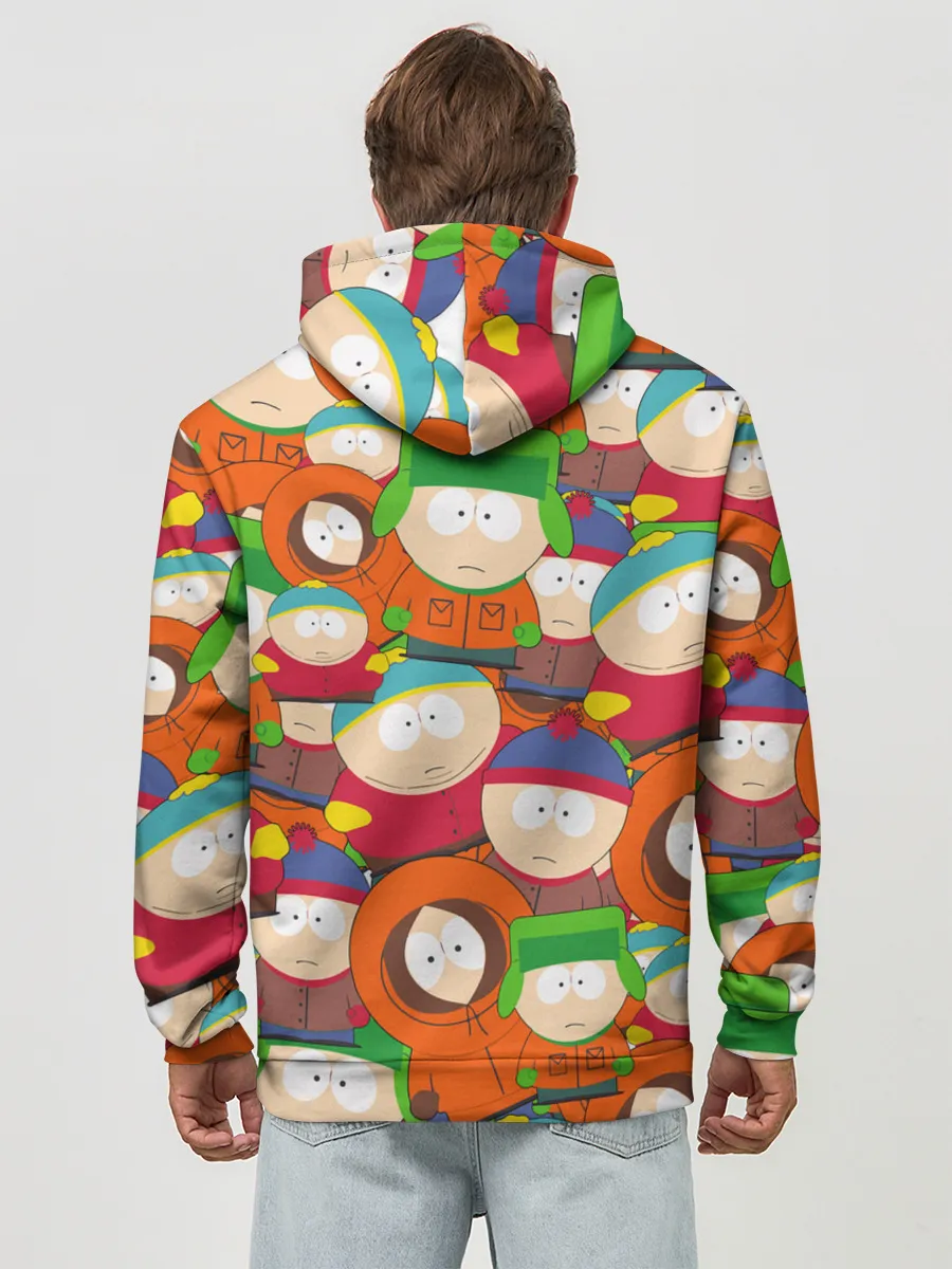 Худи мужской база хлопок / ЮЖНЫЙ ПАРК