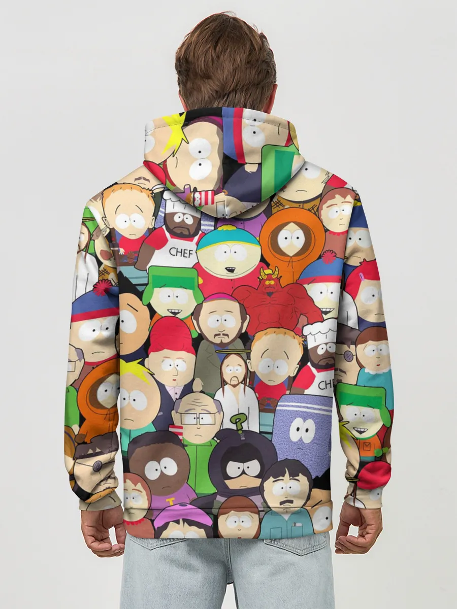 Худи мужской база хлопок / South Park персонажи