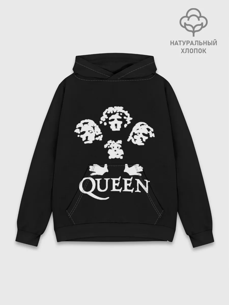 Худи мужской база хлопок / QUEEN | КВИН