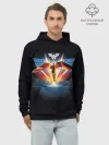 Худи мужской база хлопок / Wonder Woman