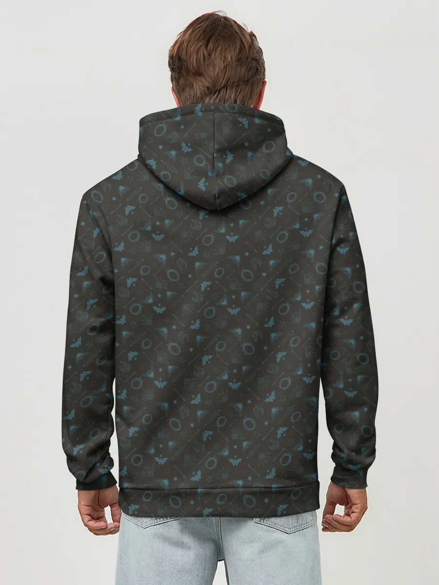 Худи мужской база хлопок / Fight for justice