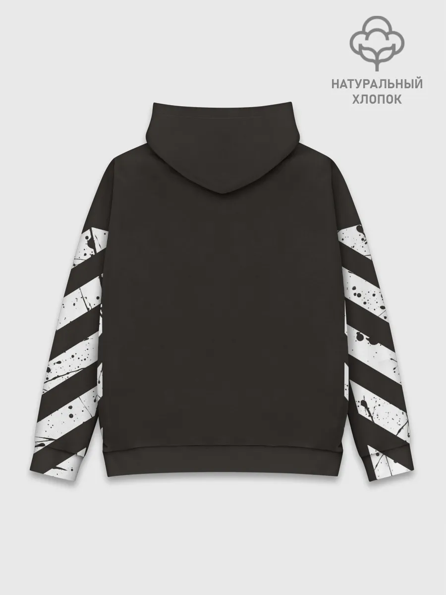 Худи мужской база хлопок / Dangerous Angry