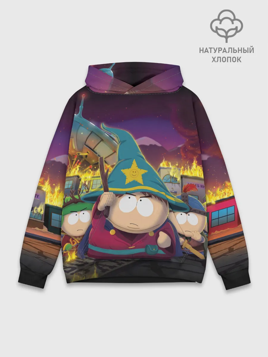 Худи мужской база хлопок / ЮЖНЫЙ ПАРК