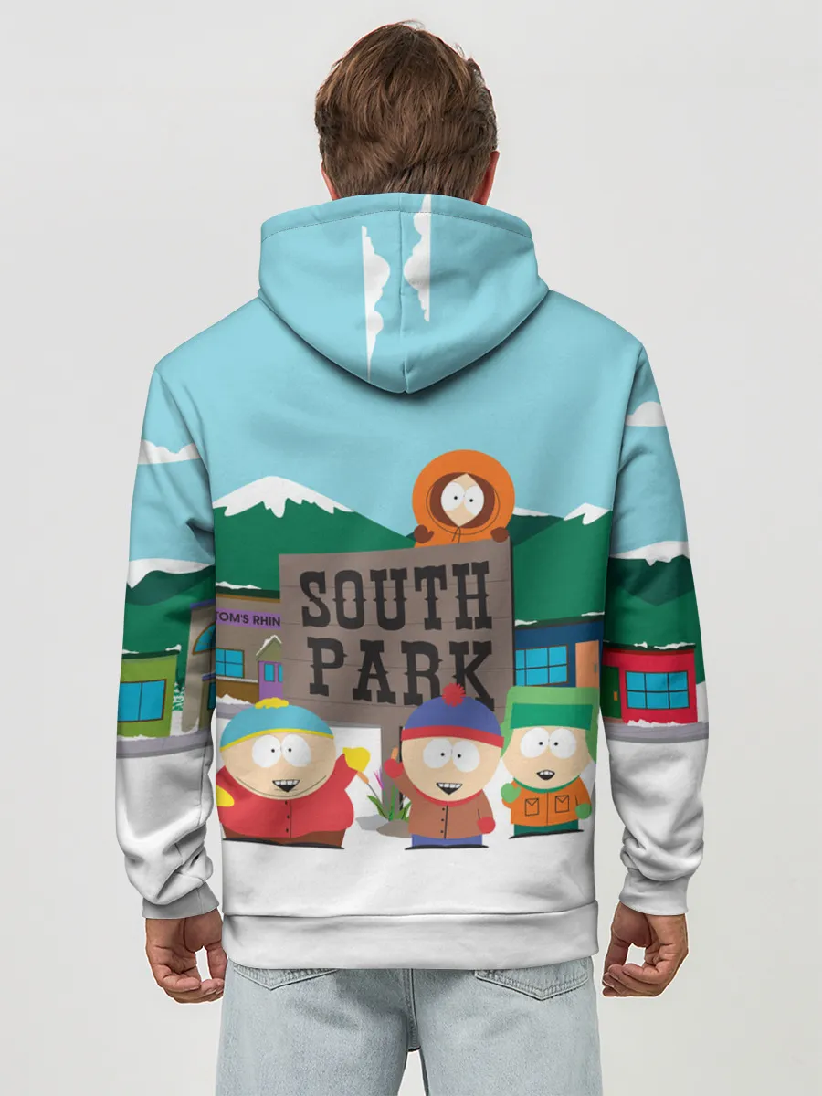 Худи мужской база хлопок / ЮЖНЫЙ ПАРК | SOUTH PARK