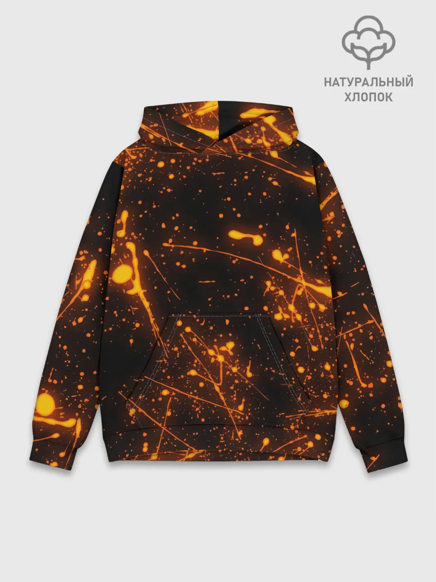 Худи мужской база хлопок / FLAME | ПЛАМЯ