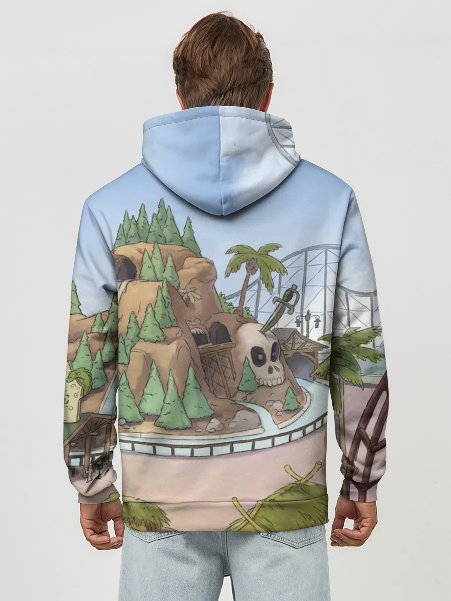 Худи мужской база хлопок / Вся правда о медведях. Селфи