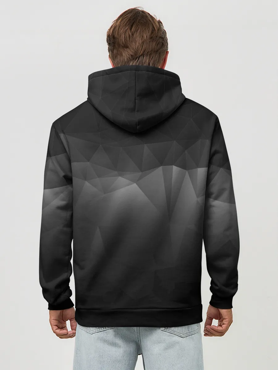 Худи мужской база хлопок / GRAY GEOMETRY | СЕРАЯ ГЕОМЕТРИЯ