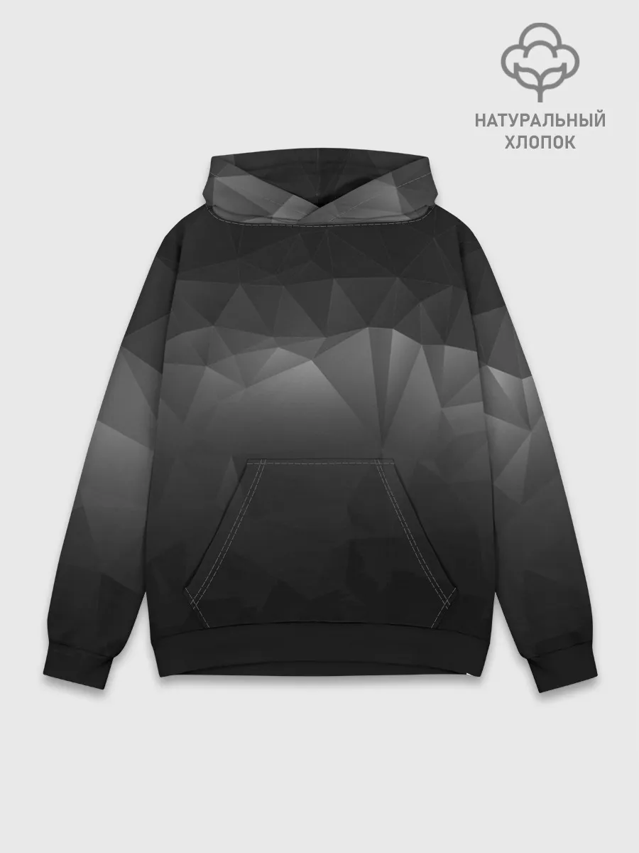 Худи мужской база хлопок / GRAY GEOMETRY | СЕРАЯ ГЕОМЕТРИЯ