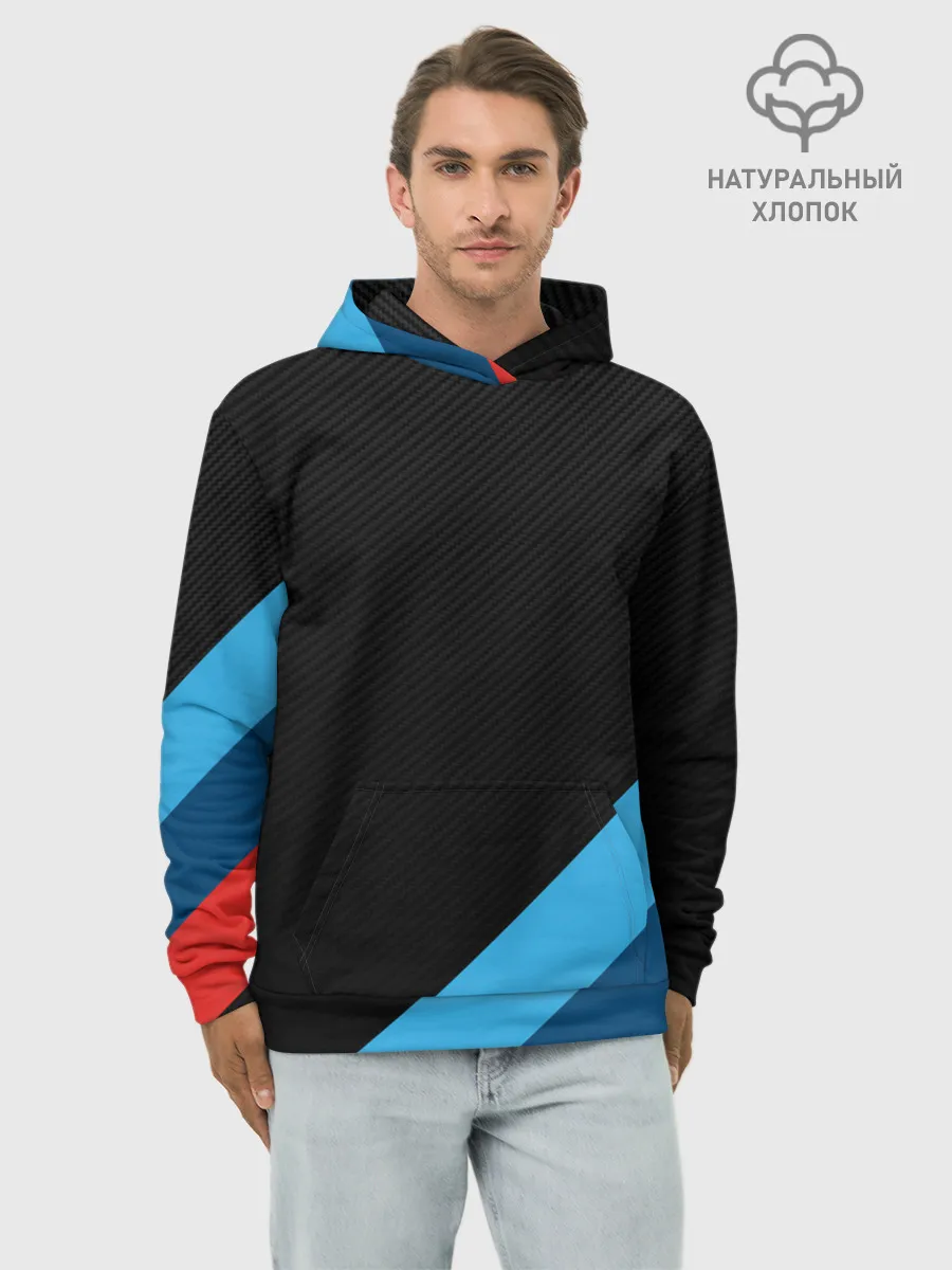 Худи мужской база хлопок / BMW MASK