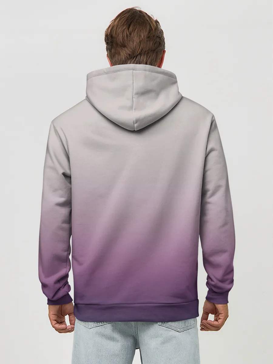 Худи мужской база хлопок / Аниме девочка в тумане