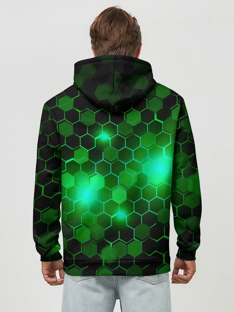 Худи мужской база хлопок / ЧЕРЕПАШКИ - НИНДЗЯ