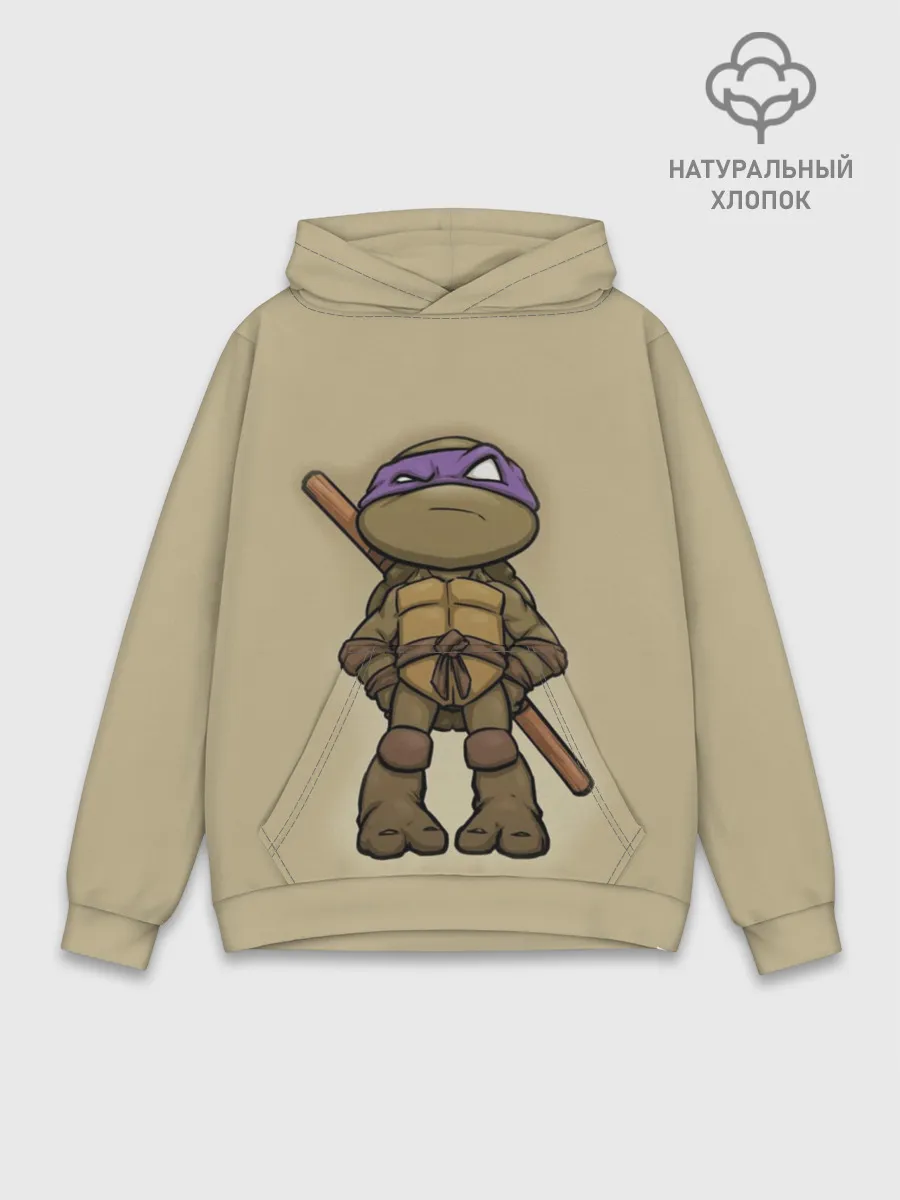 Худи мужской база хлопок / ЧЕРЕПАШКИ - НИНДЗЯ