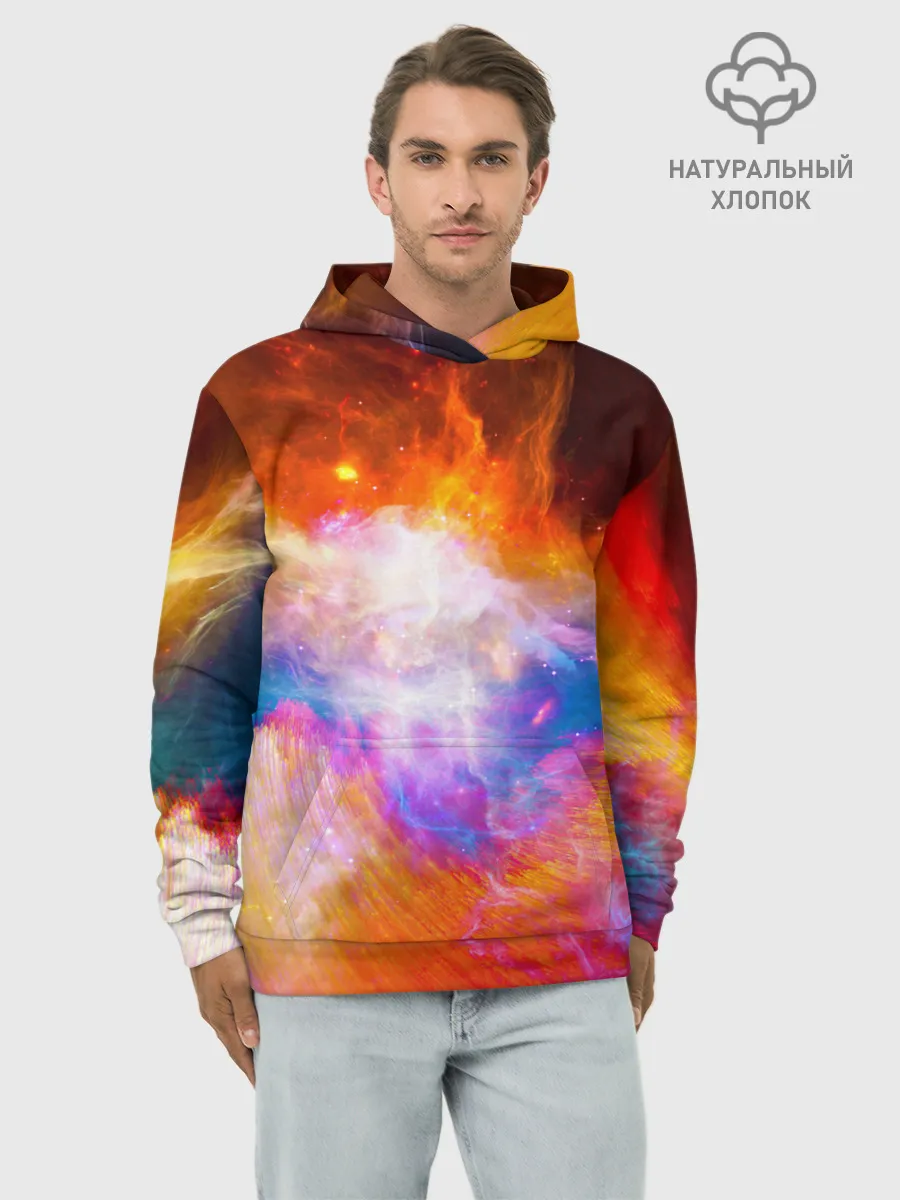 Худи мужской база хлопок / Space