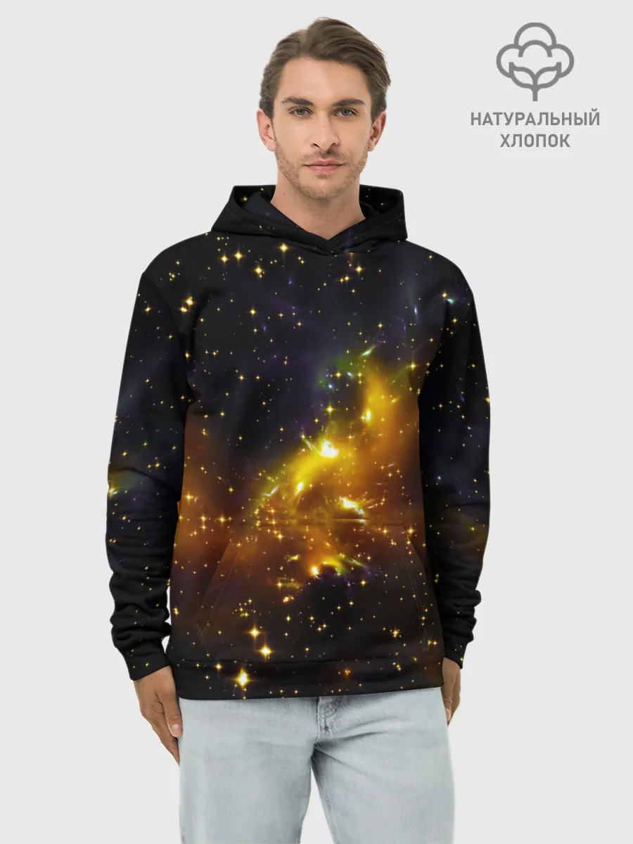 Худи мужской база хлопок / STARS