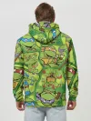 Худи мужской база хлопок / Teenage Mutant Ninja Turtles
