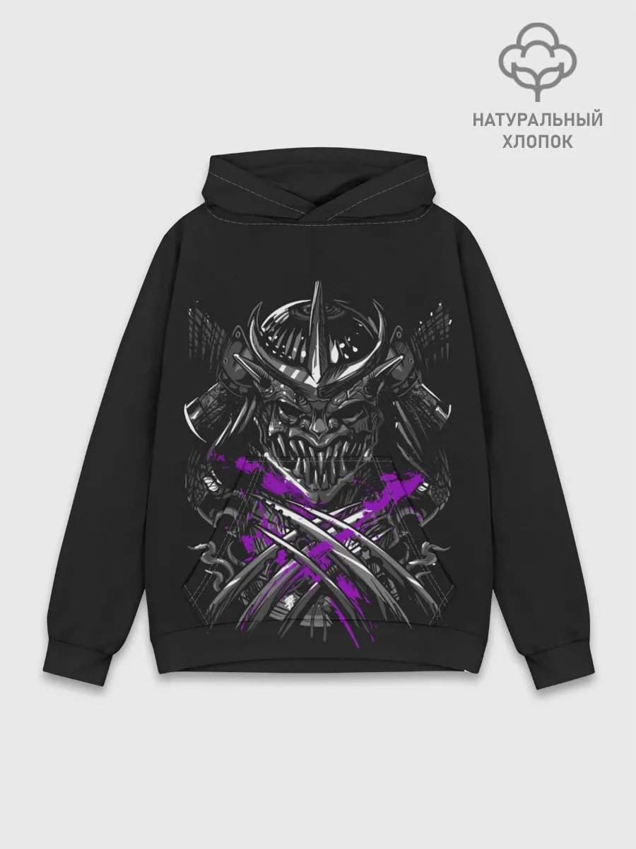 Худи мужской база хлопок / Шредер Черепашки-ниндзя