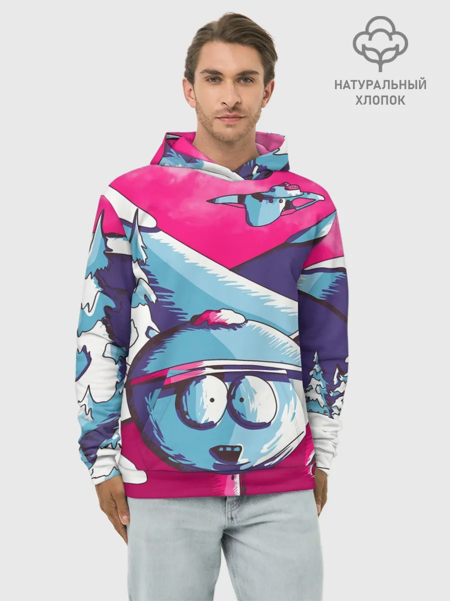 Худи мужской база хлопок / CARTMAN