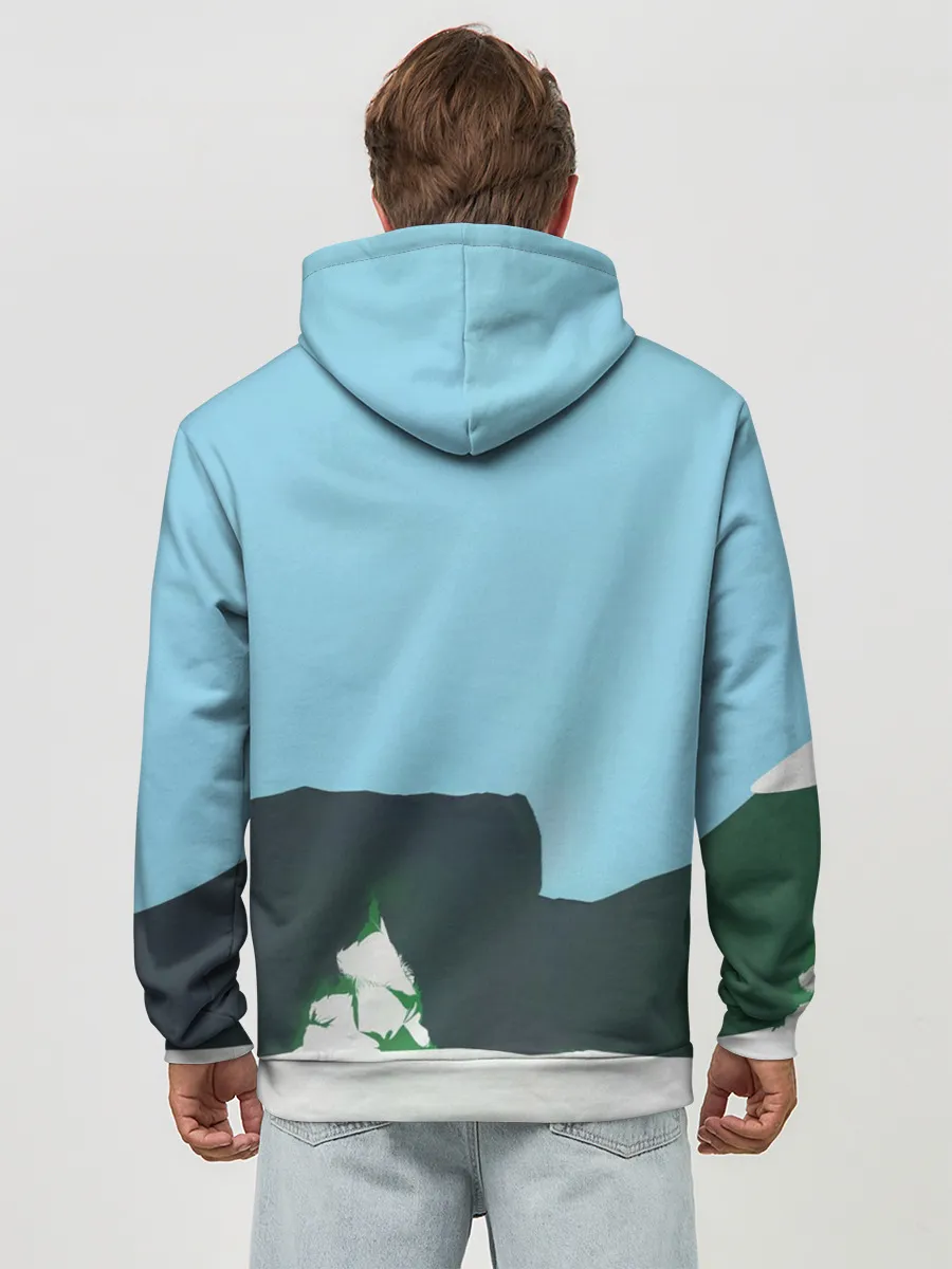 Худи мужской база хлопок / KENNY